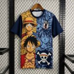 Japan 2026 FIFA World Cup Blue-Yellow Luffy Skull Special Edition Jersey