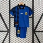 Argentina 1994 FIFA World Cup Away Retro Kids Kit