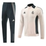 Real Madrid 2024-25 Light Pink Jacket Tracksuit