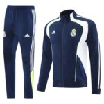 Real Madrid 2025-26 Royal Blue Jacket Tracksuit