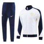 UNAM Pumas 2024-25 White-Blue Jacket Tracksuit