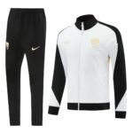UNAM Pumas 2024-25 White-Black Jacket Tracksuit