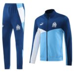 Olympique de Marseille 2024-25 Blue Jacket Tracksuit