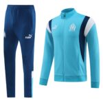 Olympique de Marseille Sky Blue Jacket Tracksuit