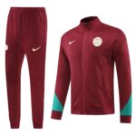 PSG 2024-25 Burgundy Jacket Tracksuit