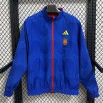 Spain 2026 Blue-Red Reversible Anthem Jacket