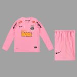 Santos 2012-13 Pink Long Sleeve Retro Kids Kit