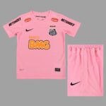 Santos 2012-13 Pink Retro Kids Kit