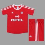 Bayern Munich 2001-02 Home UEFA Super Cup Retro Kids Kit