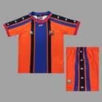 Barcelona 1997-98 Away Retro Kids Kit