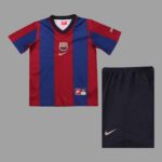 Barcelona 1998-99 Home Retro Kids Kit