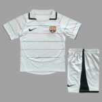 Barcelona 2003-04 Away Retro Kids Kit