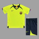 Barcelona 2005-06 Away Retro Kids Kit