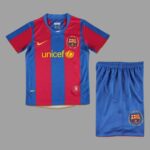 Barcelona 2007-08 Home Retro Kids Kit