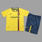 Barcelona 2008-09 Away Retro Kids Kit