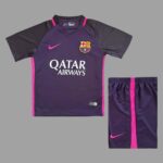 Barcelona 2016-17 Away Retro Kids Kit