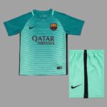 Barcelona 2016-17 Second Away Retro Kids Kit