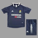 Real Madrid 2004-05 Away Retro Kids Kit
