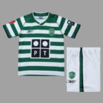Sporting Lisbon 2003-04 Home Retro Kids Kit