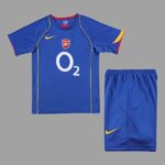 Arsenal 2004-05 Away Retro Kids Kit