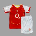 Arsenal 2004-05 Home Retro Kids Kit