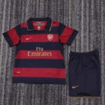 Arsenal 2007-08 Second Away Retro Kids Kit