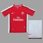 Arsenal 2008-10 Home Retro Kids Kit