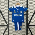 Chelsea 2008-09 Home Champions League Retro Kids Kit