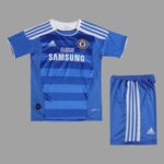 Chelsea 2011-12 Home Champions League Retro Kids Kit