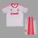 Liverpool 1989-91 Away Retro Kids Kit