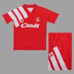 Liverpool 1991-92 Home Retro Kids Kit