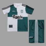 Liverpool 1995-96 Away Retro Kids Kit