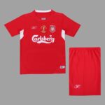 Liverpool 2004-05 Home Retro Kids Kit