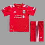 Liverpool 2010-11 Home Retro Kids Kit