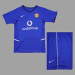 Manchester United 2002-03 Second Away Retro Kids Kit