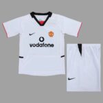 Manchester United 2002-03 Away Retro Kids Kit