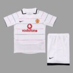 Manchester United 2003-05 Second Away Retro Kids Kit