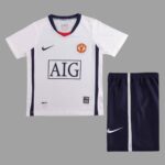 Manchester United 2008-09 Away Retro Kids Kit