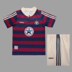 Newcastle United 1995-96 Away Retro Kids Kit