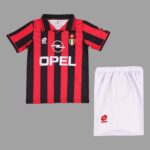 AC Milan 1996-97 Home Retro Kids Kit
