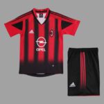 AC Milan 2004-05 Home Retro Kids Kit