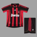 AC Milan 2006-07 Home Retro Kids Kit