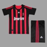 AC Milan 2008-09 Home Retro Kids Kit
