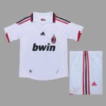 AC Milan 2009-10 Away Retro Kids Kit