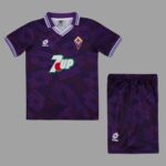 Fiorentina 1992-93 Home Retro Kids Kit