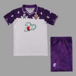 Fiorentina 1992-93 Away Retro Kids Kit