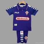 Fiorentina 1998-99 Home Retro Kids Kit