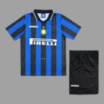 Inter Milan 1997-98 Home Retro Kids Kit