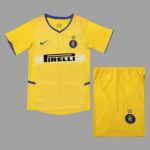 Inter Milan 2002-03 Second Away Retro Kids Kit