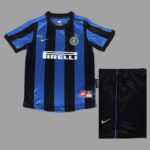 Inter Milan 1999-00 Home Retro Kids Kit